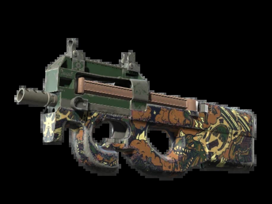P90 | Какао-буйство (Поношенное)