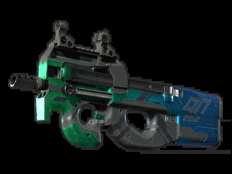 StatTrak™ P90 | Wave Breaker (Поношенное)