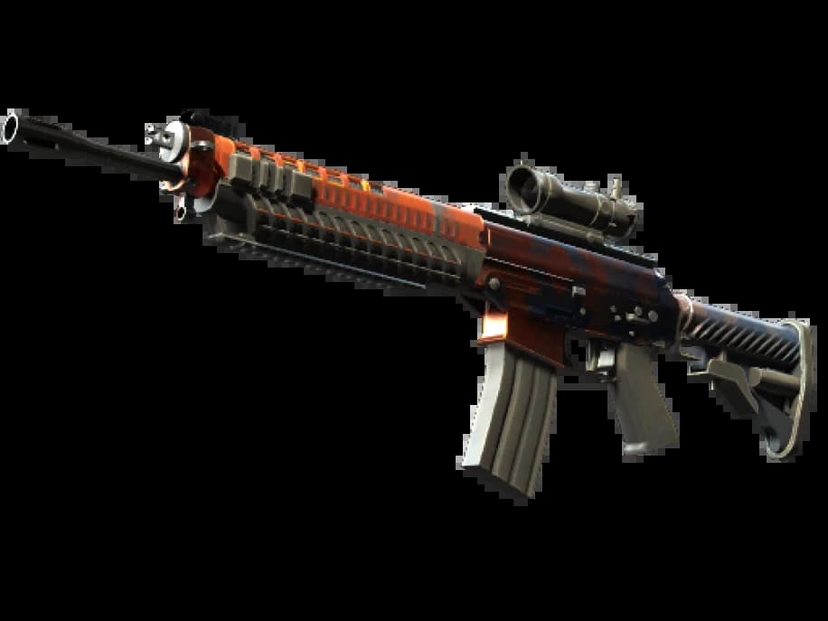 StatTrak™ SG 553 | Близкая опасность (Прямо с завода)