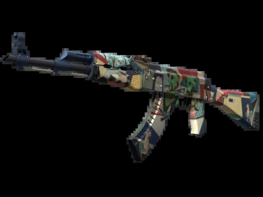 StatTrak™ AK-47 | Музей элиты (Немного поношенное)