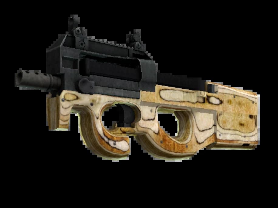 StatTrak™ P90 | Резной приклад (Немного поношенное)