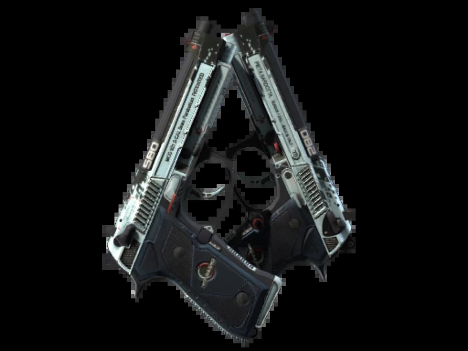 StatTrak™ Dual Berettas | Катастрофа (После полевых испытаний)