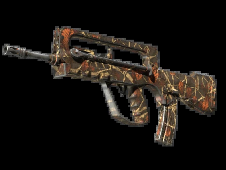 StatTrak™ FAMAS | Защитная окраска (Поношенное)