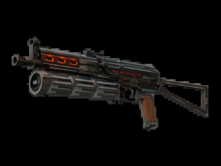StatTrak™ ПП-19 «Бизон» | Рунопись (Поношенное)