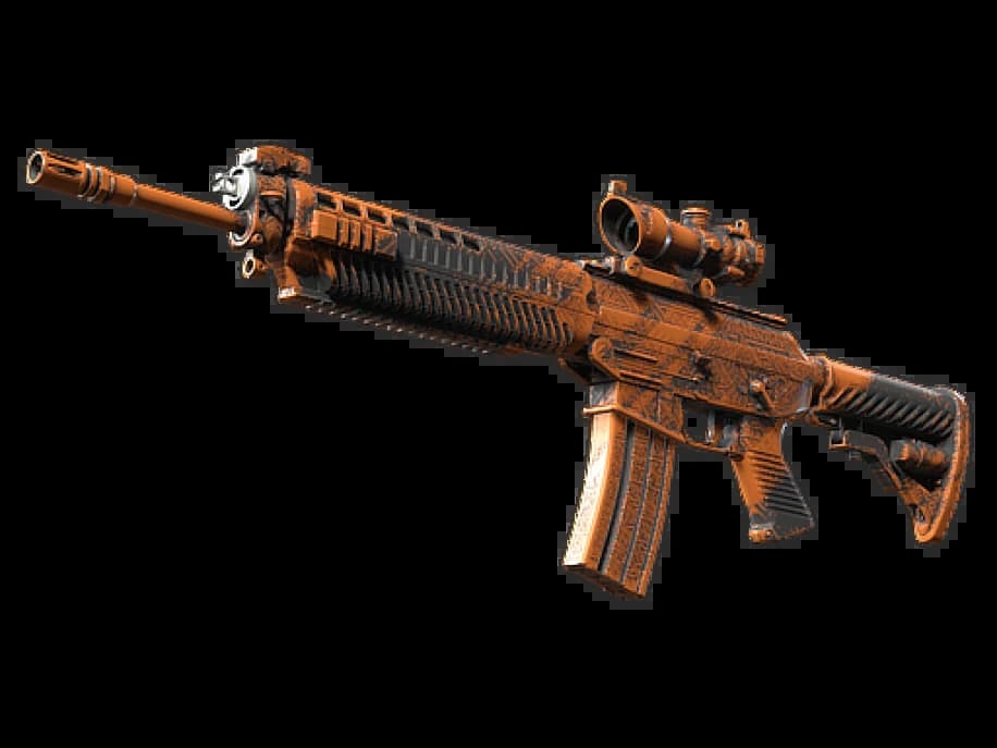 SG 553 | Basket Halftone (Прямо с завода)