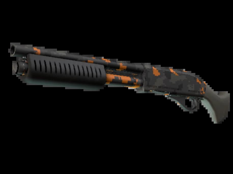 StatTrak™ Sawed-Off | Пиксельный камуфляж «Ржавчина» (Прямо с завода)