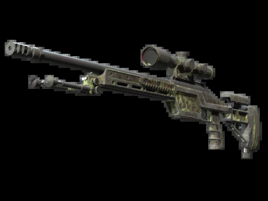 SSG 08 | Лишайниковая штриховка (Закалённое в боях)
