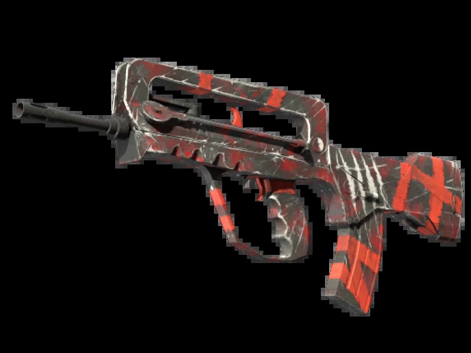 StatTrak™ FAMAS | Выживший (Немного поношенное)