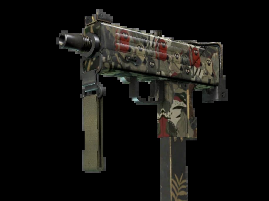 StatTrak™ MAC-10 | Обезьяний камуфляж (Закалённое в боях)