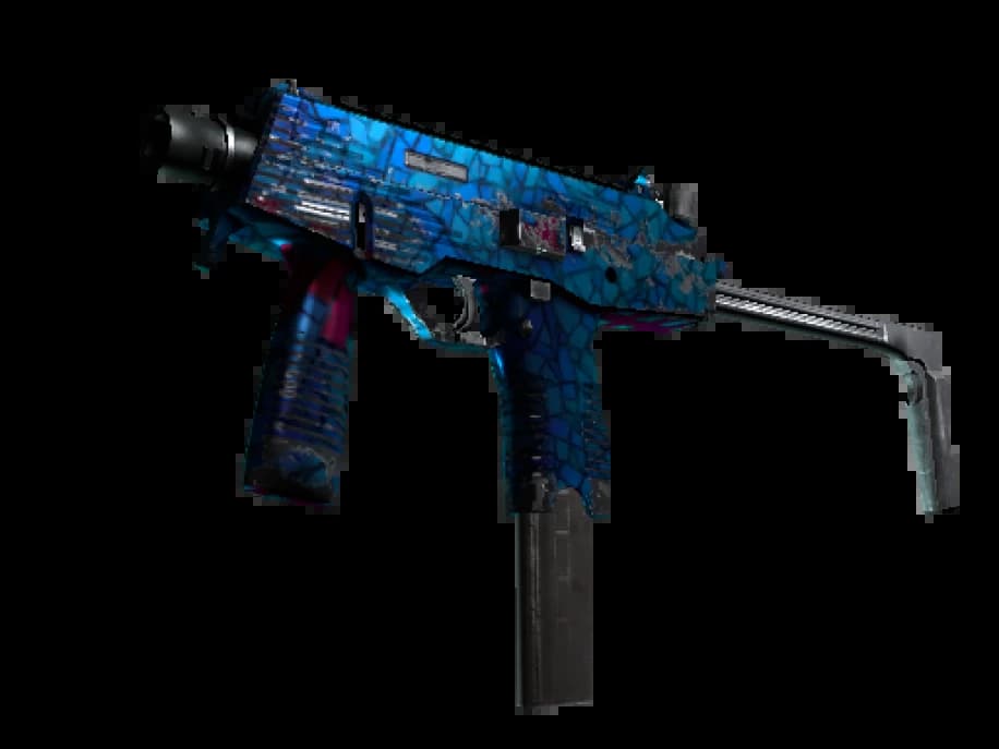 MP9 | Цветное стекло (Поношенное)