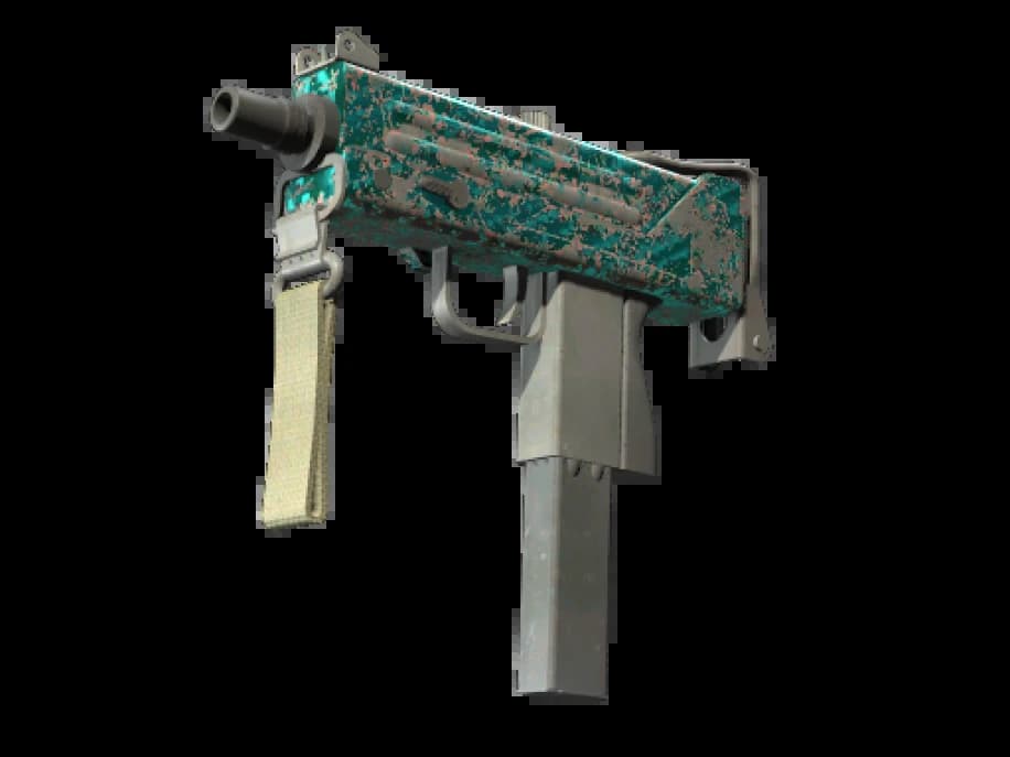 StatTrak™ MAC-10 | Малахит (Закалённое в боях)