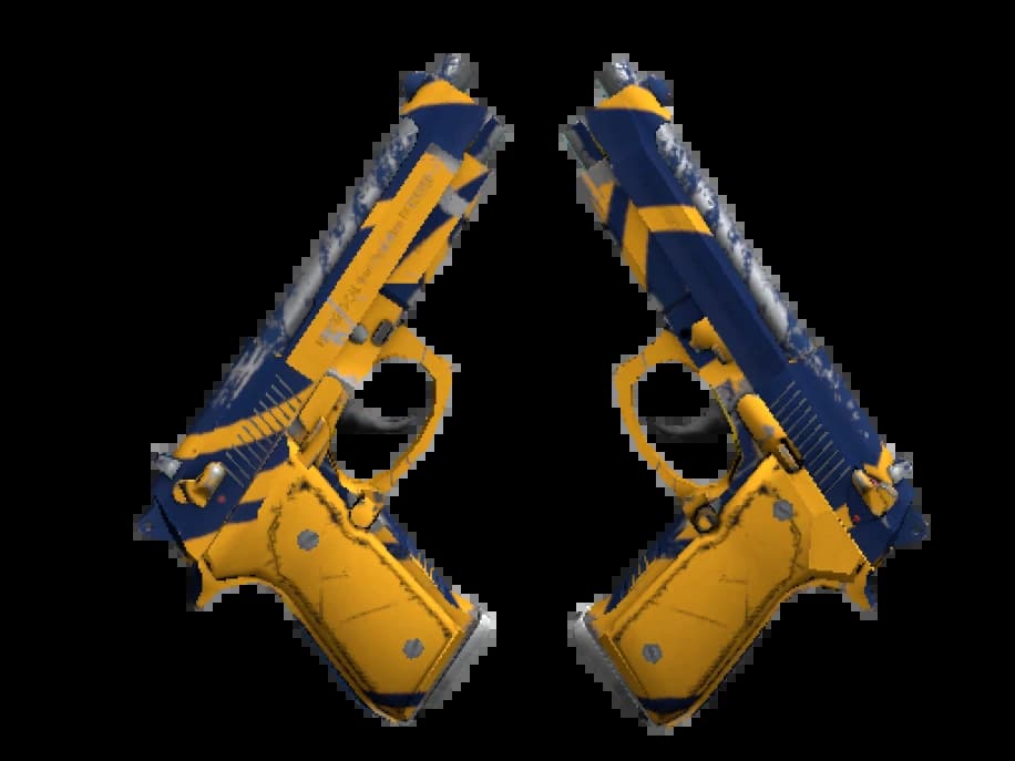 Dual Berettas | Причал (Поношенное)