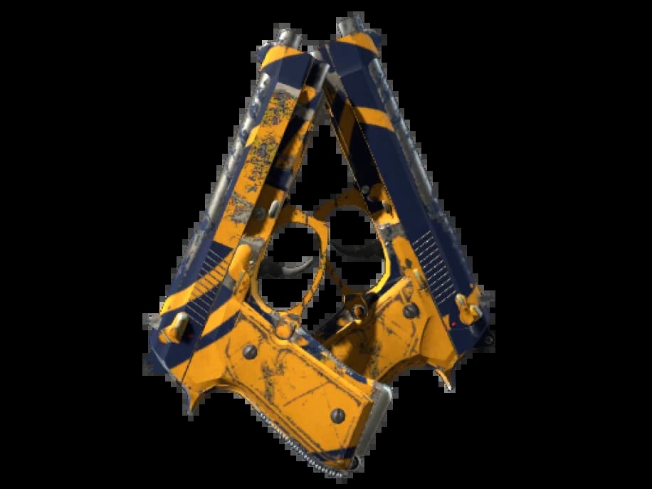 StatTrak™ Dual Berettas | Причал (Поношенное)