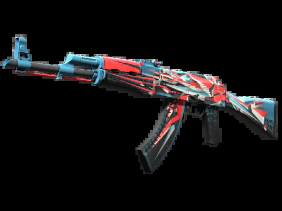StatTrak™ AK-47 | Буйство красок (Немного поношенное)