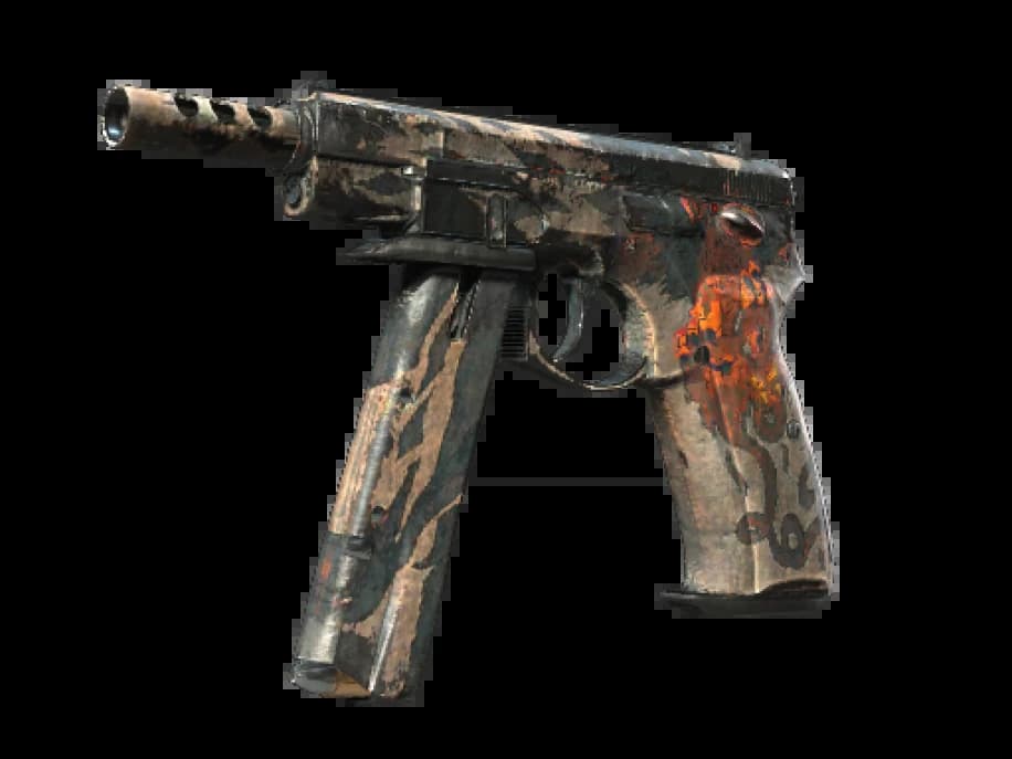 StatTrak™ CZ75-Auto | Настоящий змееяд (Закалённое в боях)