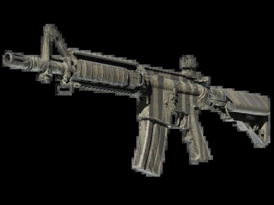 StatTrak™ M4A4 | Тусклые полосы (После полевых испытаний)