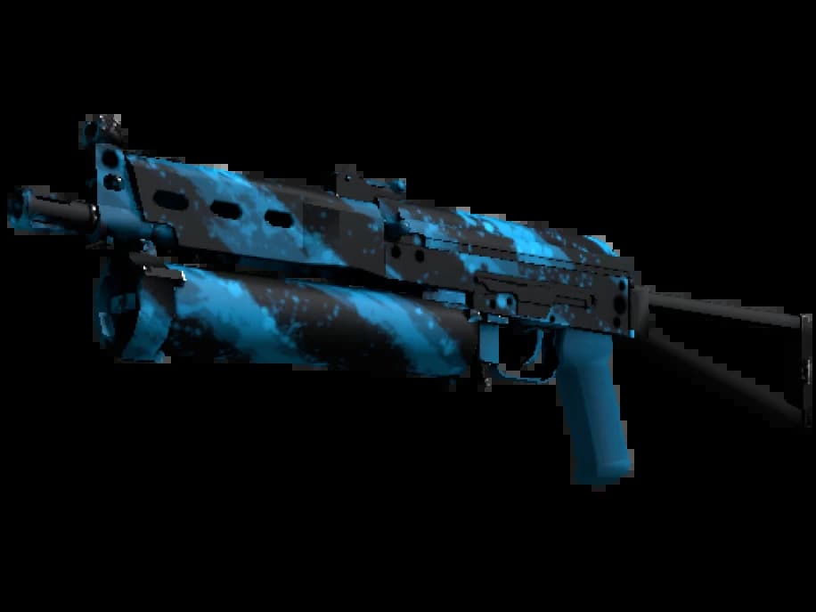 StatTrak™ ПП-19 «Бизон» | Синяя струя (Прямо с завода)