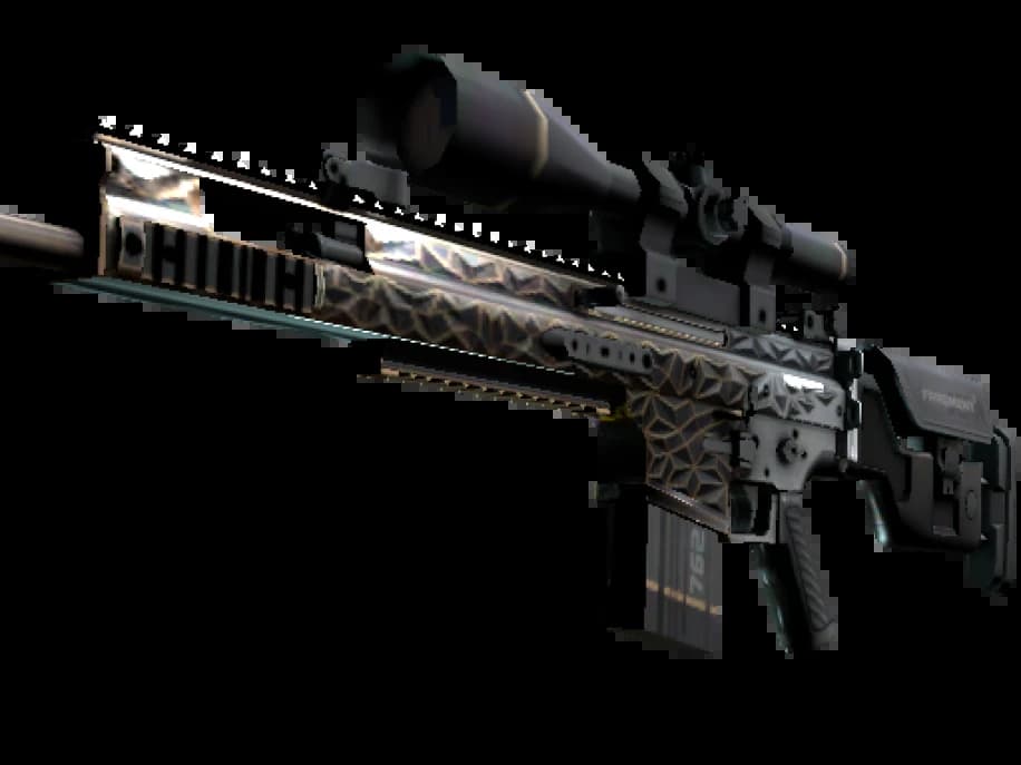 StatTrak™ SCAR-20 | Фрагменты (Поношенное)