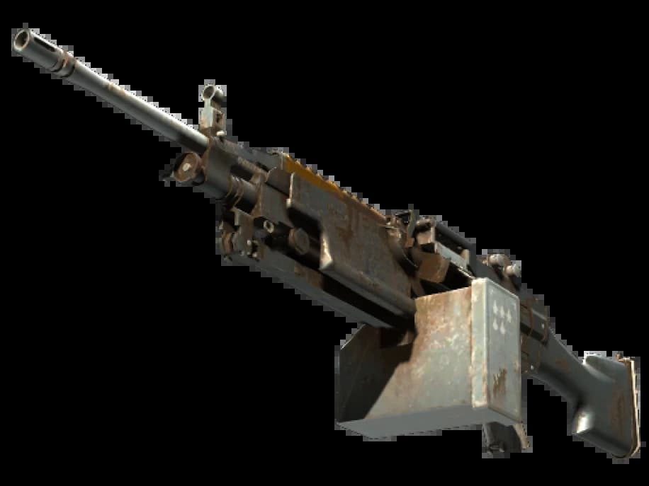 StatTrak™ M249 | Ветеран полётов (После полевых испытаний)