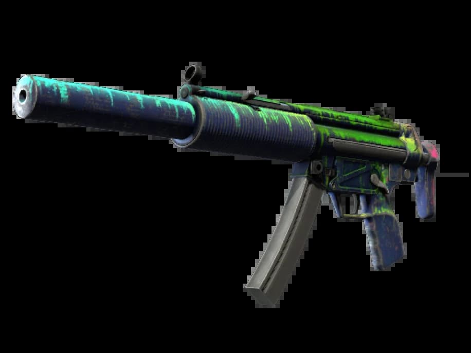 StatTrak™ MP5-SD | Фосфор (Закалённое в боях)