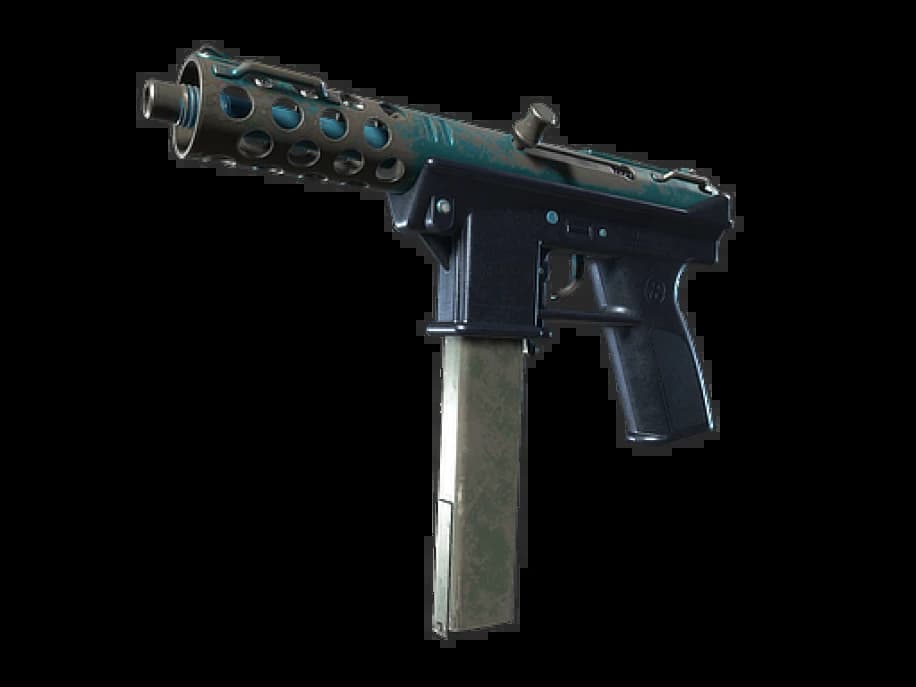 Tec-9 | Blue Blast (Закалённое в боях)
