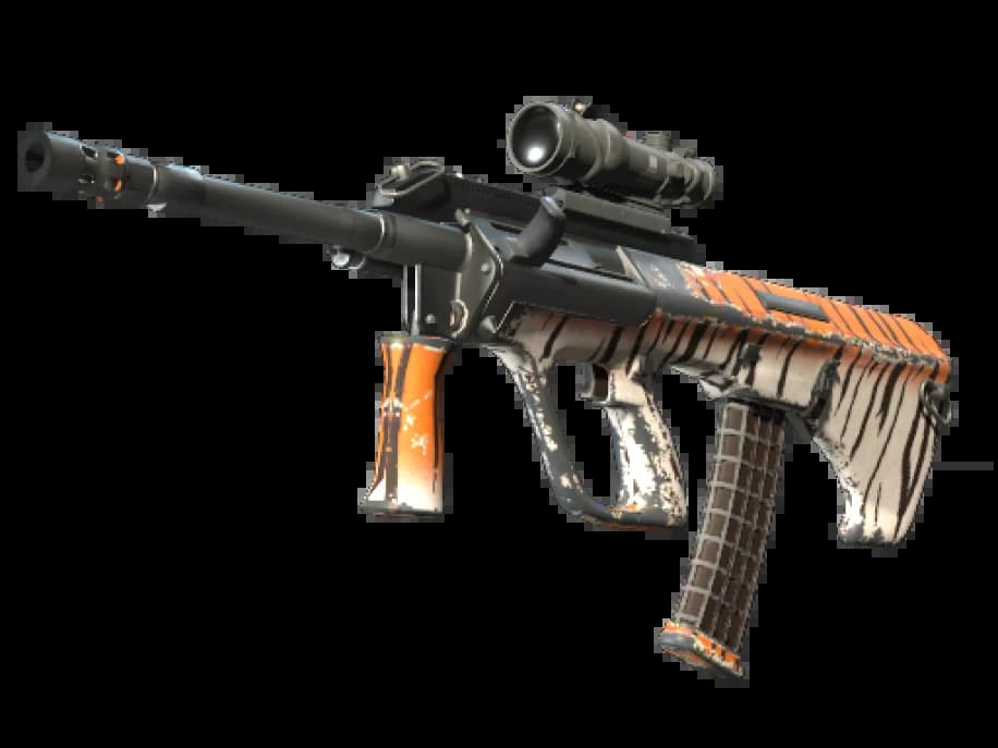 StatTrak™ AUG | Бенгальский тигр (Поношенное)