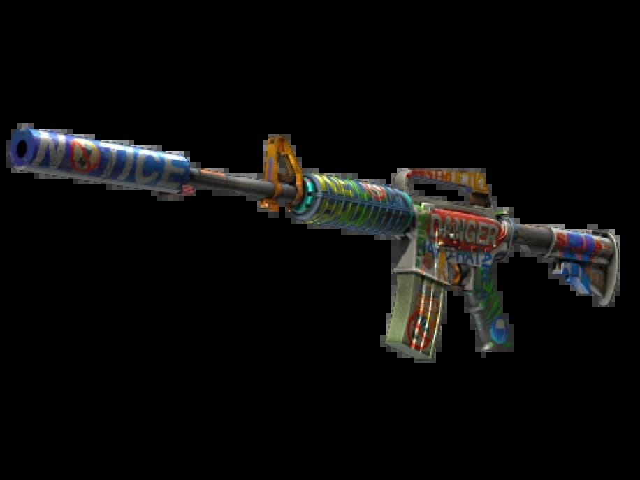 M4A1-S | Неотвратимая угроза (Немного поношенное)