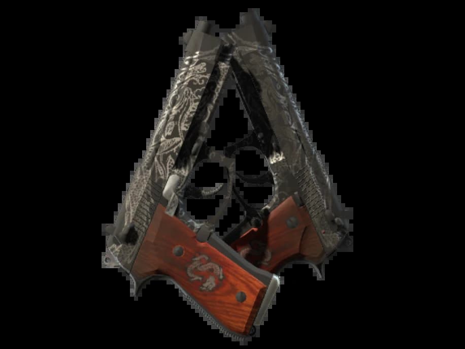 StatTrak™ Dual Berettas | Драконий дуэт (Закалённое в боях)
