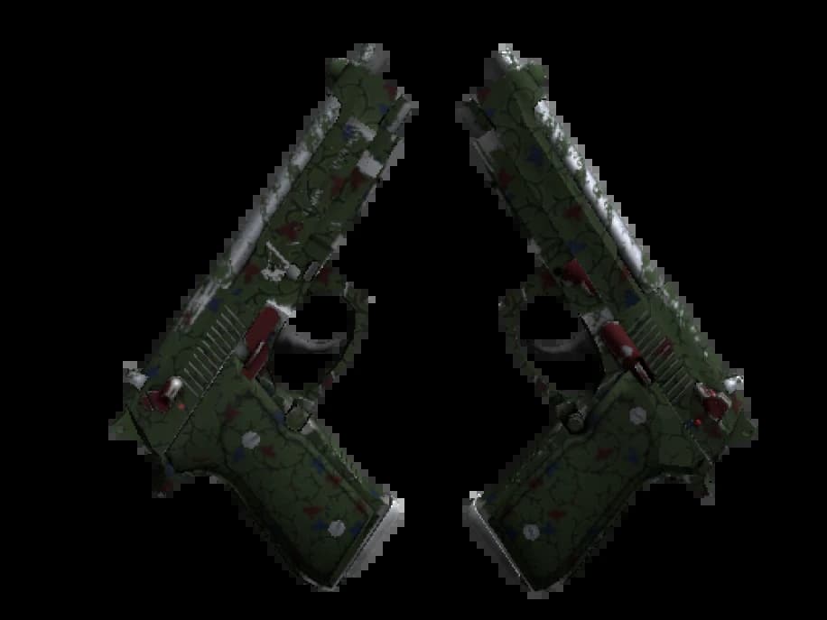 Сувенирный Dual Berettas | Терн (После полевых испытаний)