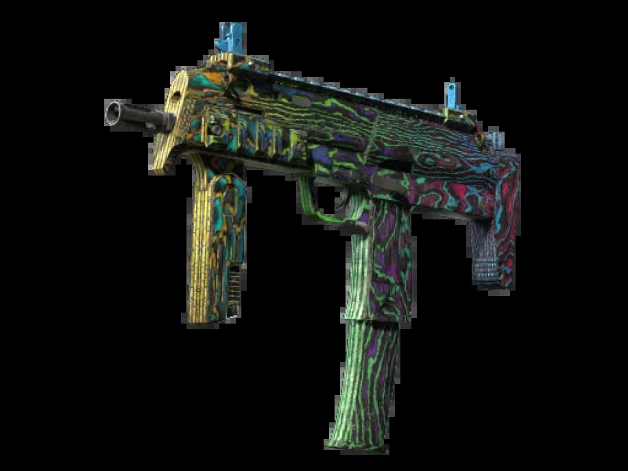 MP7 | Неоновая фанера (Закалённое в боях)