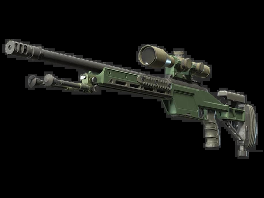SSG 08 | Green Ceramic (После полевых испытаний)