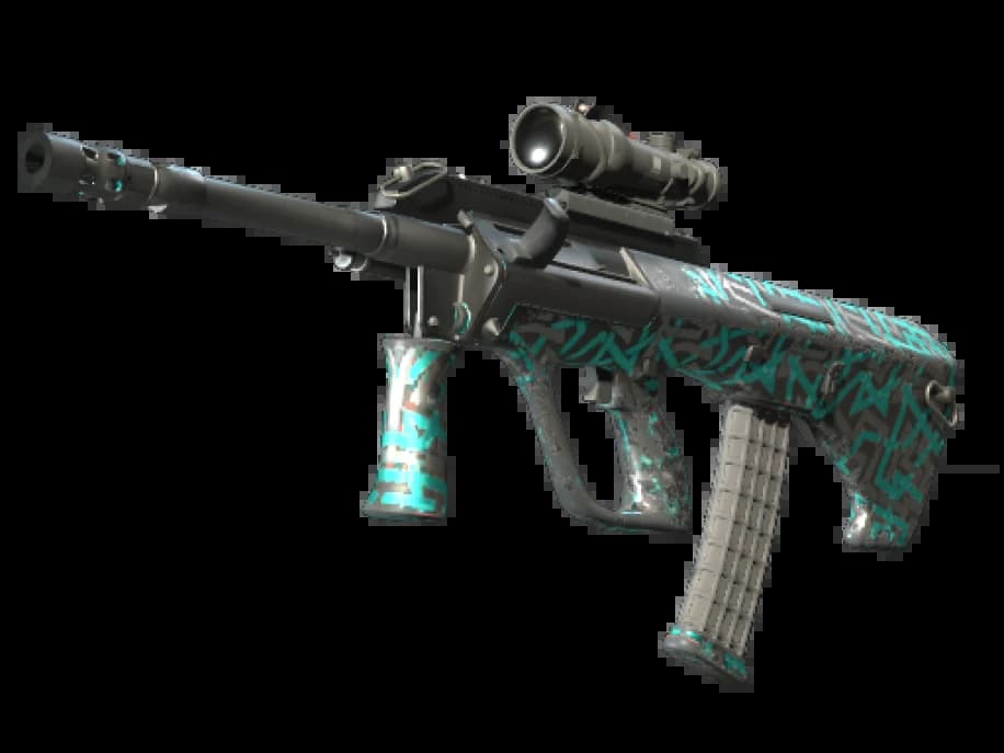 StatTrak™ AUG | Рикошет (Поношенное)