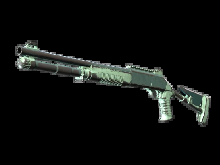 XM1014 | Голубая хвоя (Закалённое в боях)
