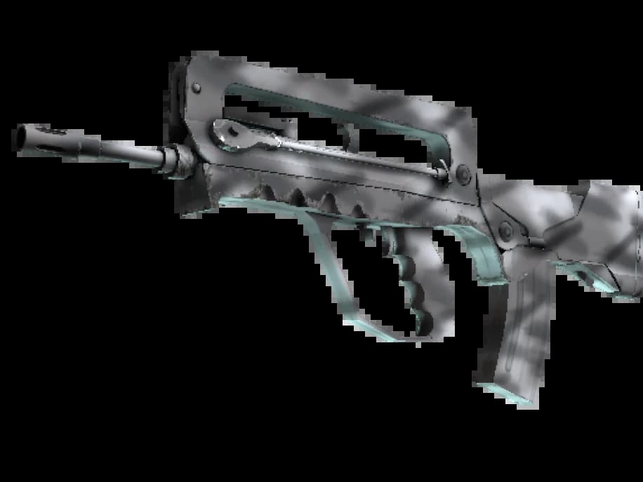 FAMAS | Контрастные цвета (Немного поношенное)