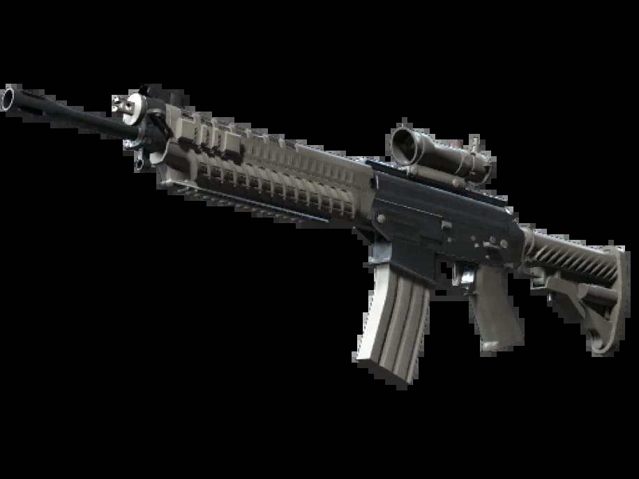 SG 553 | Дамасская сталь (После полевых испытаний)
