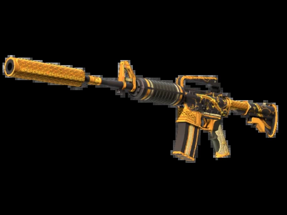 M4A1-S | Золотая спираль (Прямо с завода)