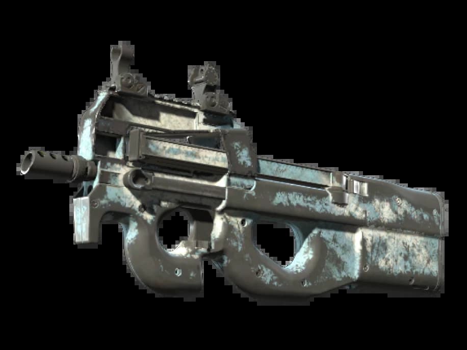 Сувенирный P90 | Арктическая сетка (Закалённое в боях)