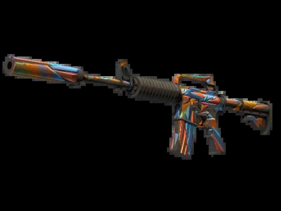 StatTrak™ M4A1-S | Хрусталь (Поношенное)