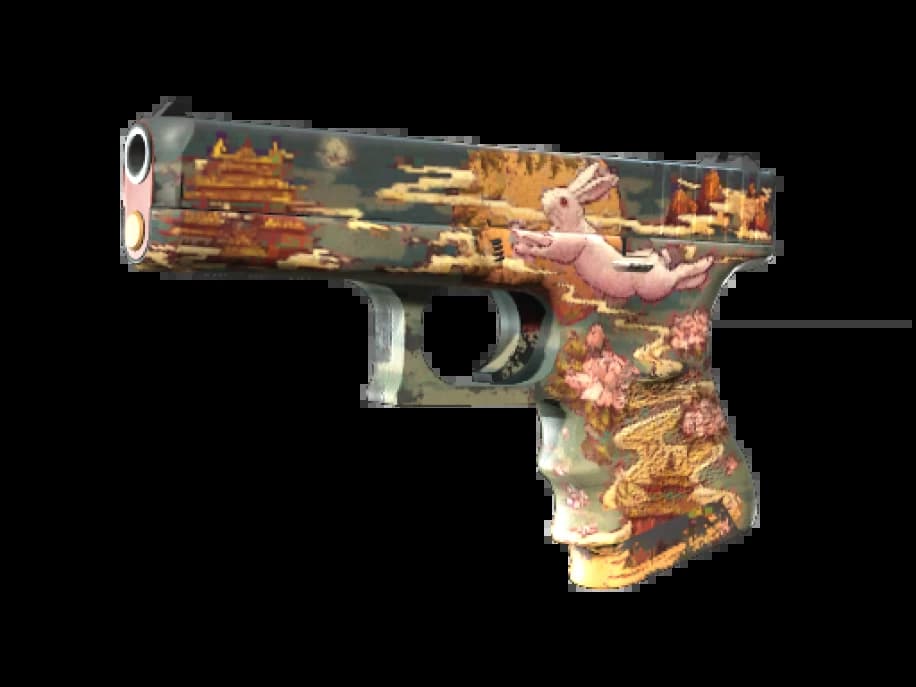StatTrak™ Glock-18 | Кролик в тени (Поношенное)