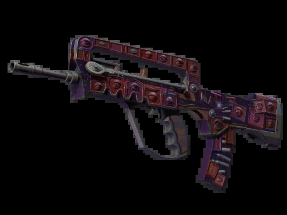 StatTrak™ FAMAS | Быстрые движения глаз (Закалённое в боях)