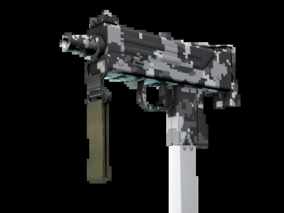 MAC-10 | Пиксельный камуфляж «Город» (Прямо с завода)