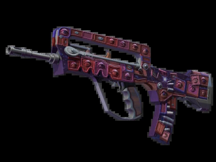 FAMAS | Быстрые движения глаз (Немного поношенное)