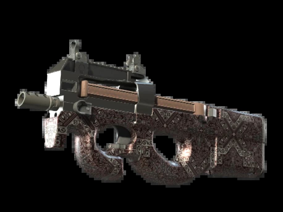 P90 | Красное барокко (Немного поношенное)