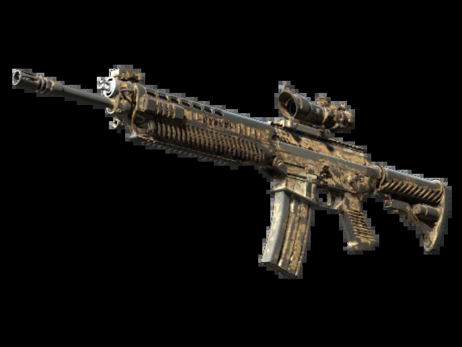 SG 553 | Белизна (Закалённое в боях)