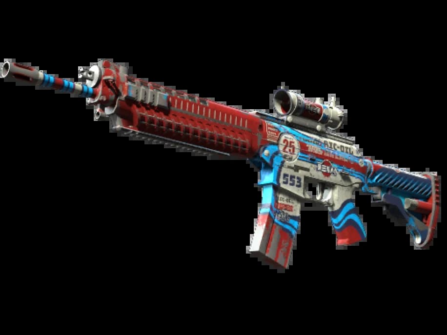 SG 553 | Integrale (Закалённое в боях)