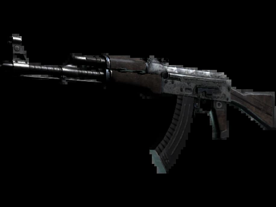 Сувенирный AK-47 | Стальная дельта (Поношенное)