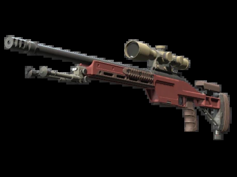SSG 08 | Красный камень (Прямо с завода)