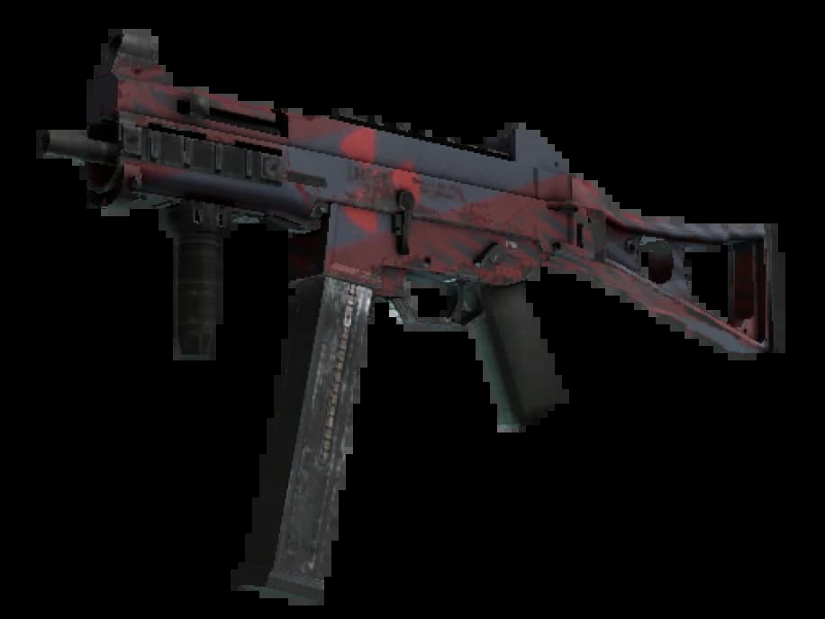 Сувенирный UMP-45 | Радиоактивные осадки (Поношенное)