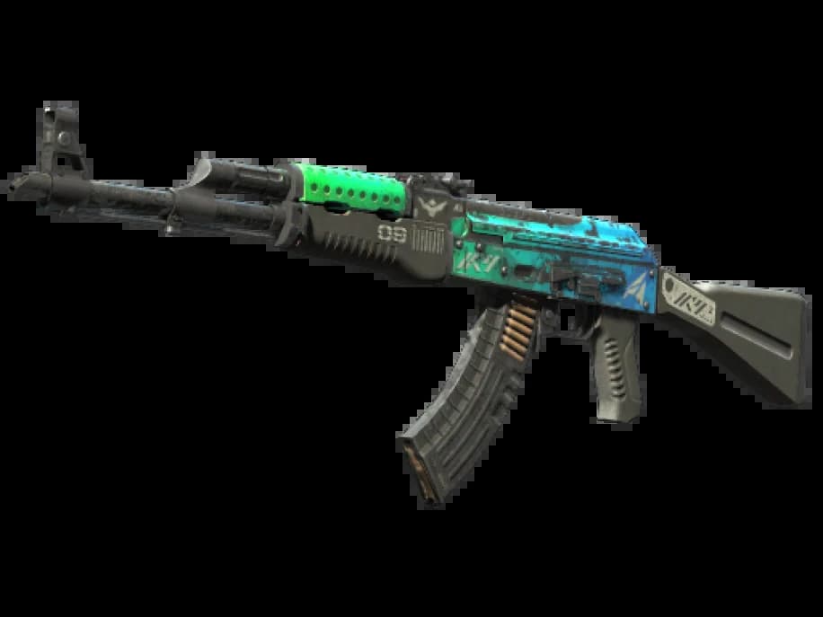 StatTrak™ AK-47 | Ледяной уголь (Закалённое в боях)