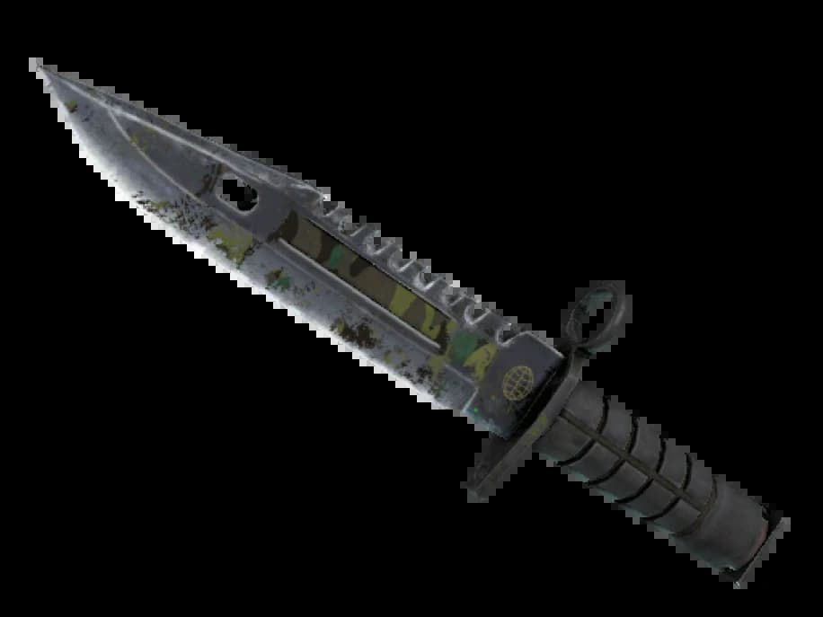 ★ StatTrak™ Штык-нож M9 | Северный лес (Закалённое в боях)